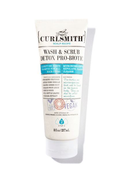 Wash & Scrub Detox Pro Biotic Shampoo